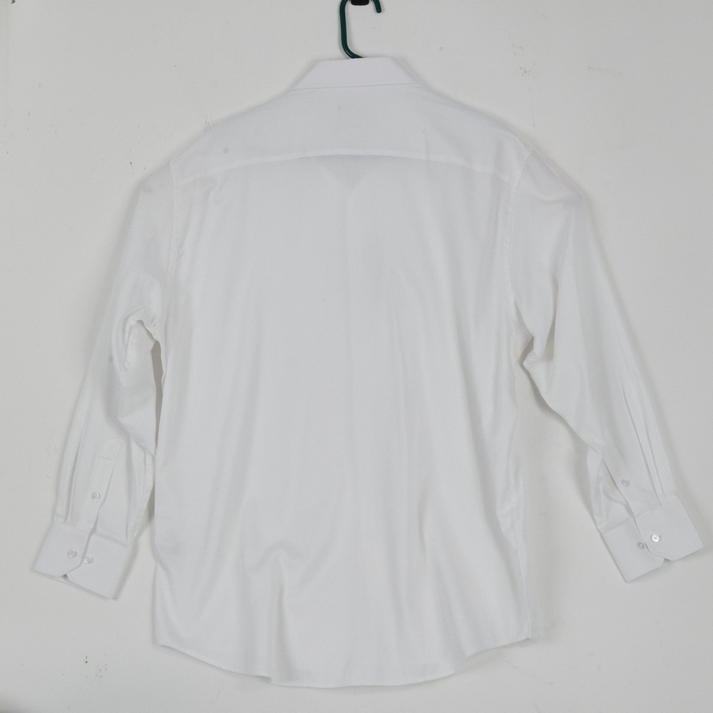 Stacy Adams Modern Fit White Dress Shirt 18 1/2 Neck 36 37 Sleeve 2XL READ - Picture 6 of 16
